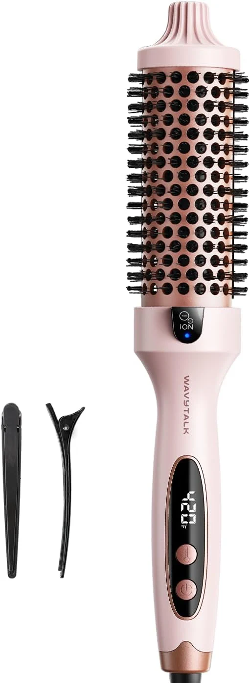 Ionic Thermal Volumizing Brush – Rose Gold Hot Air Styler - Image 3