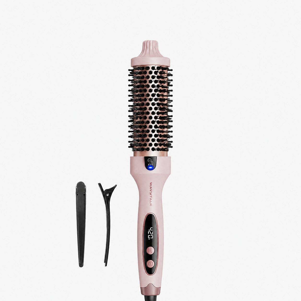 Ionic Thermal Volumizing Brush – Rose Gold Hot Air Styler - Image 2
